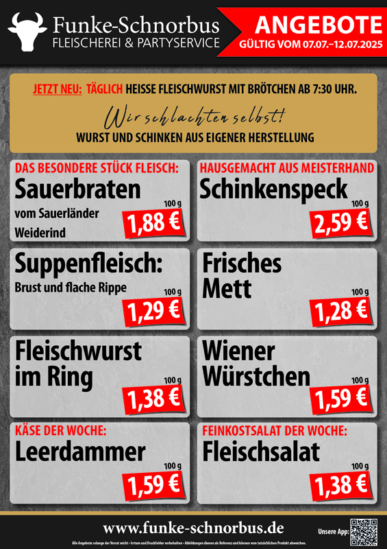 Unsere Angebote und Aktionen fr diese Woche!